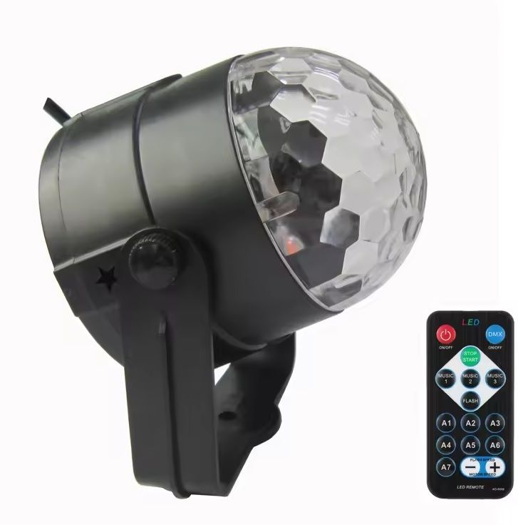 trudo Sound Activated Party Lights Disco Party Light Single Disco Ball-picture-37