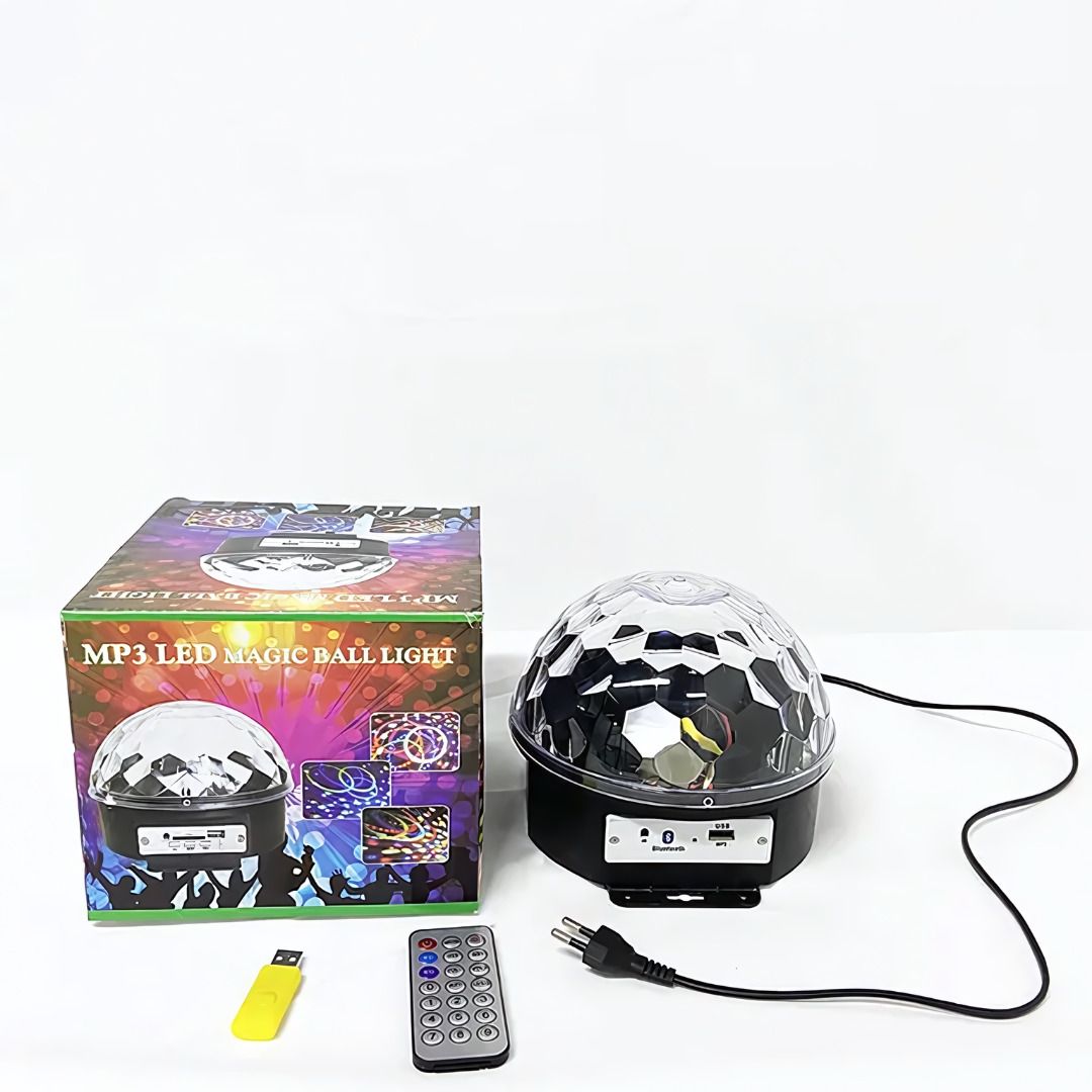 maverick led Party Disco Lights Bluetooth RGB Magic Ball Lamp 6W Color Changing Single Disco Ball-picture-30