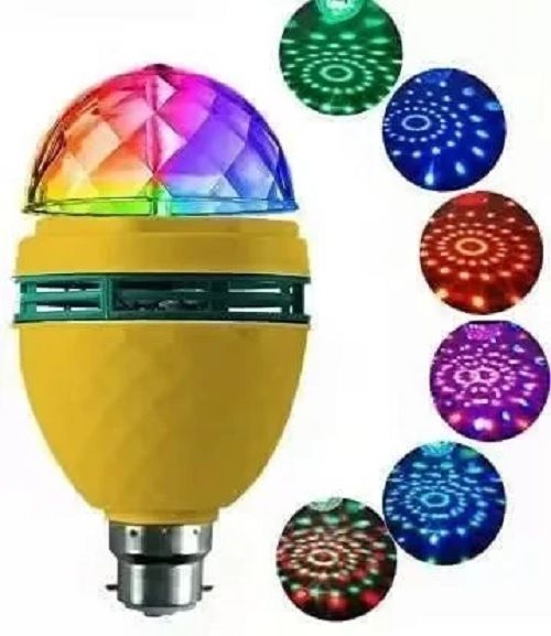 360 degree rotating multi color disco light Single Disco Ball-image-38