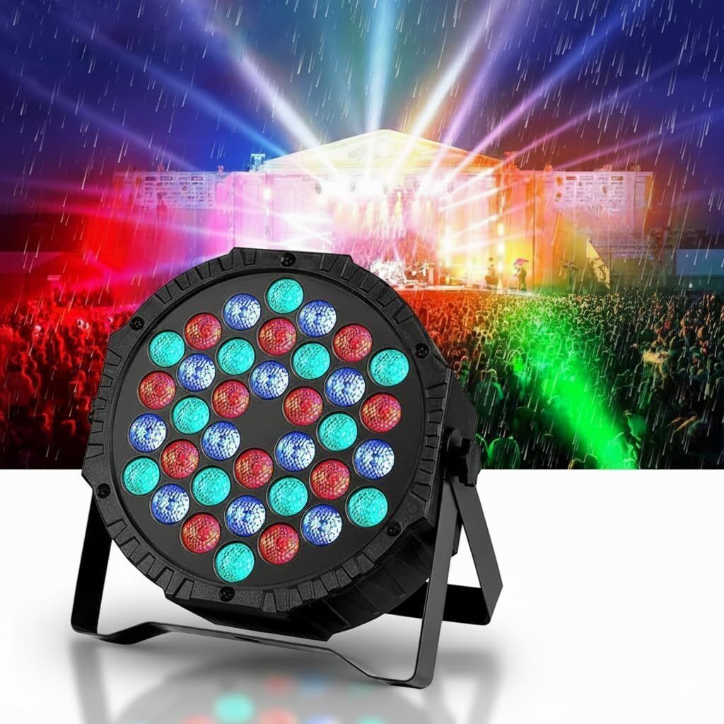 cvot 36 LED RGB Multicolour Light for Stage Shows, Parties, and Event Lighting Disco Ball Set-picture-48