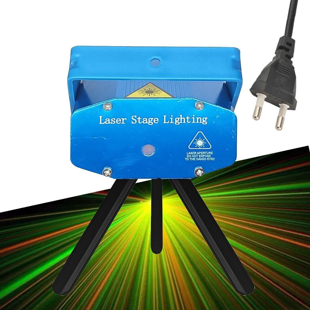 6 Pattern Disco Laser Light RGB Dance Floor Light for Celebrations Shower Laser Light-image-34