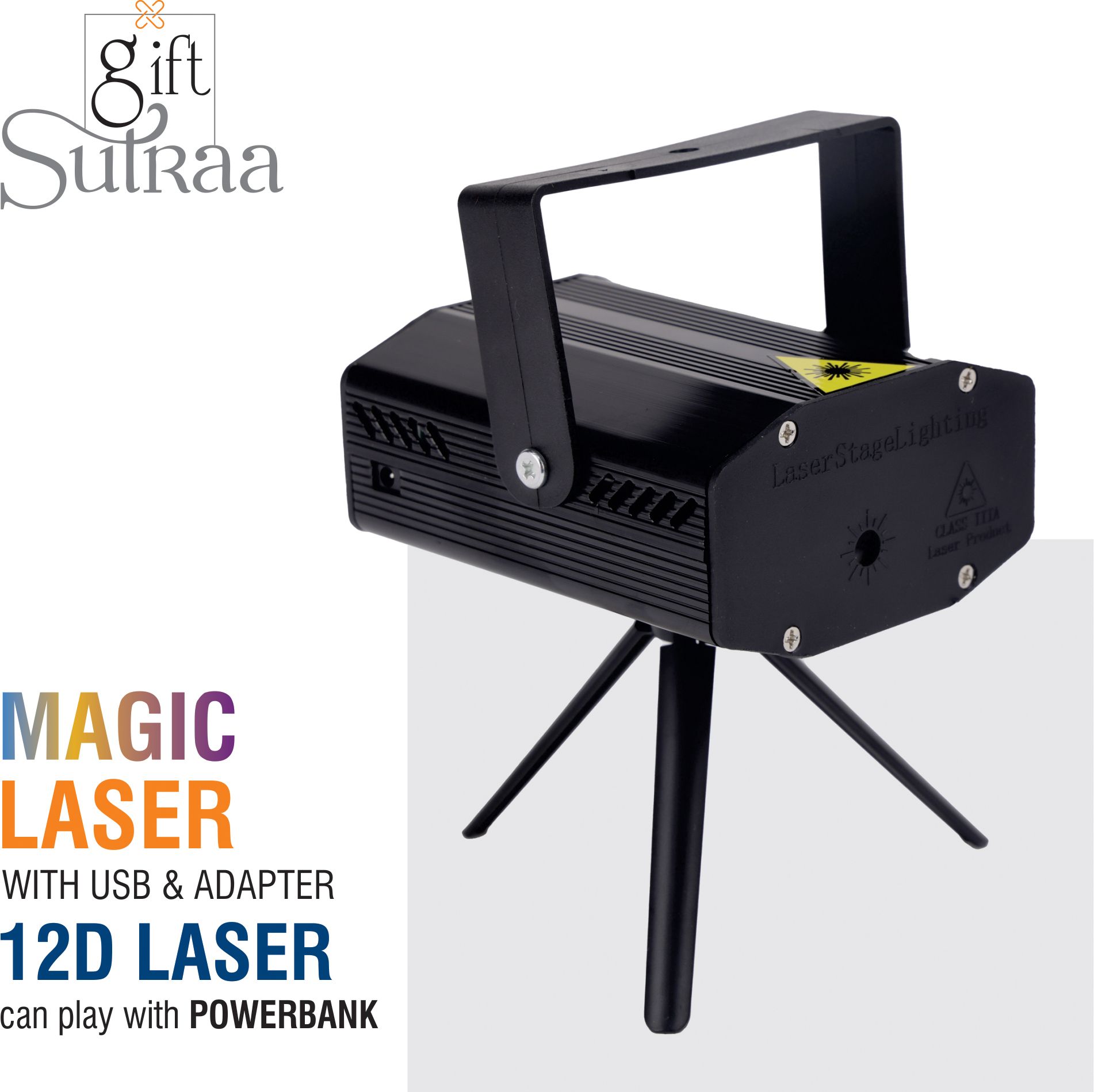 gift sutraa MAGIC LASER WITH USB AND ADAPTER Shower Laser Light-picture-37