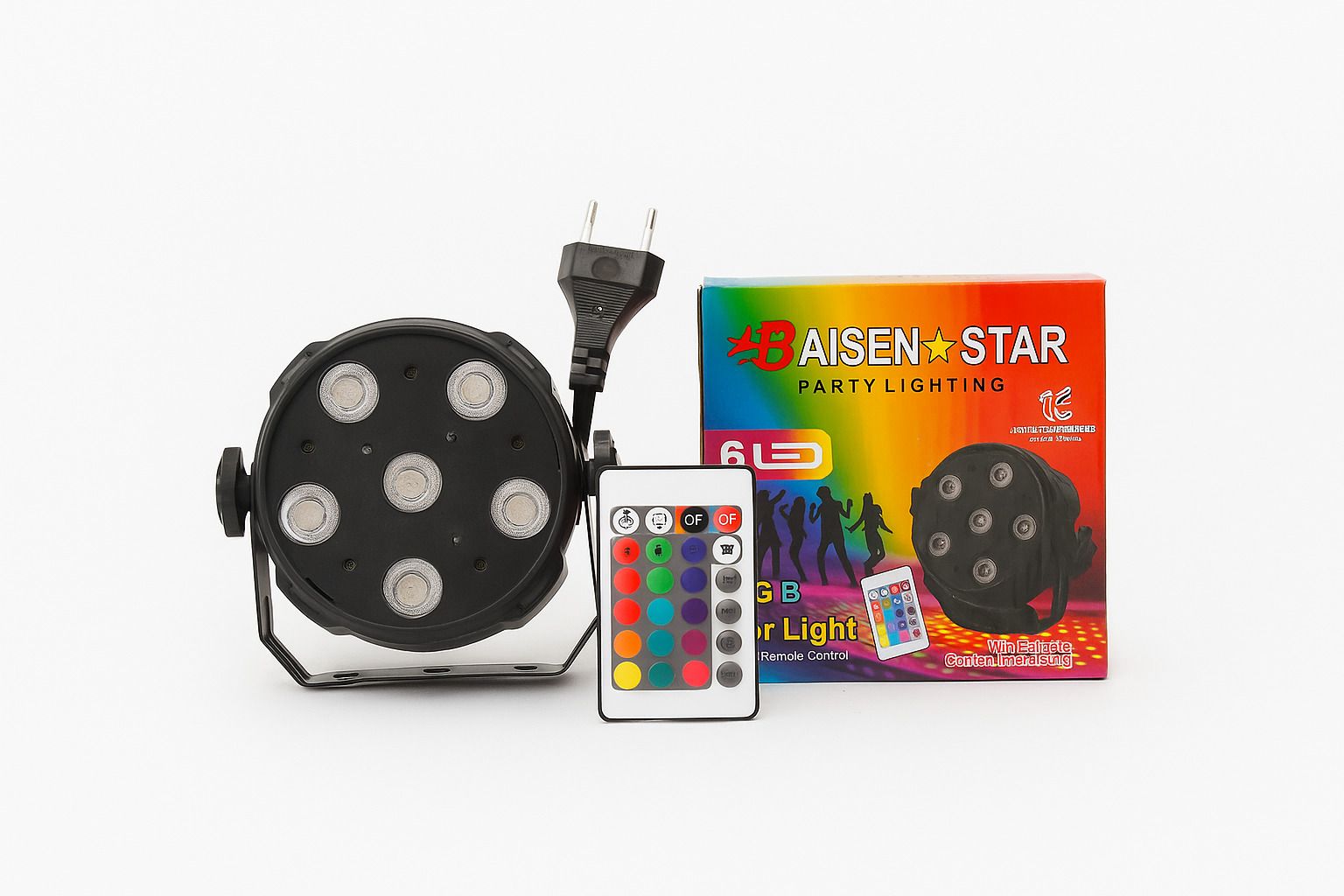 6 LED PAR LIGHT Disco Ball Set-image-31