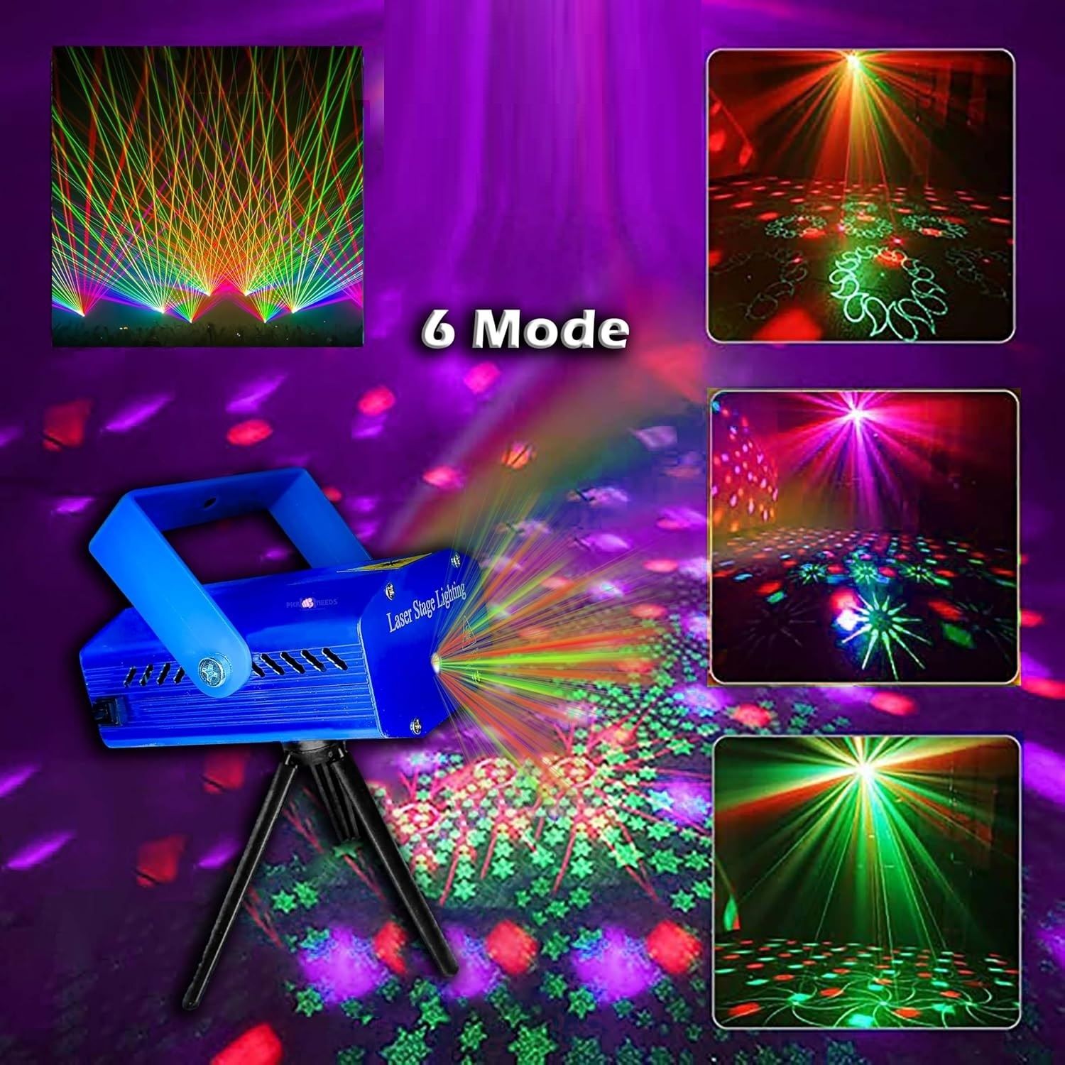 Flash Light Laser Projector Party Lights Shower Laser Light-image-46