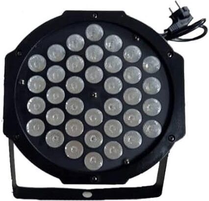 RGB Stage Par Light 36 Led -DJ Light with Remote Control UV 6in1 Color Uplight. Shower Laser Light-image-6