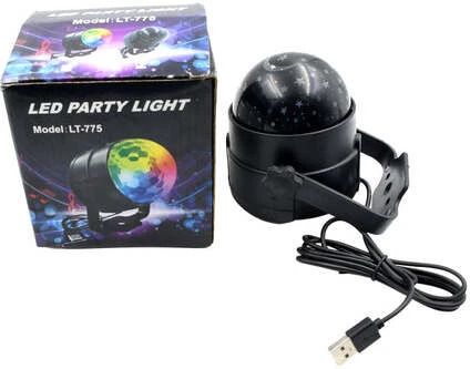 deodap Dj Light Party Disco Light for Home Party, Led Disco Ball Colors Pattern Disco Ball Set-picture-32