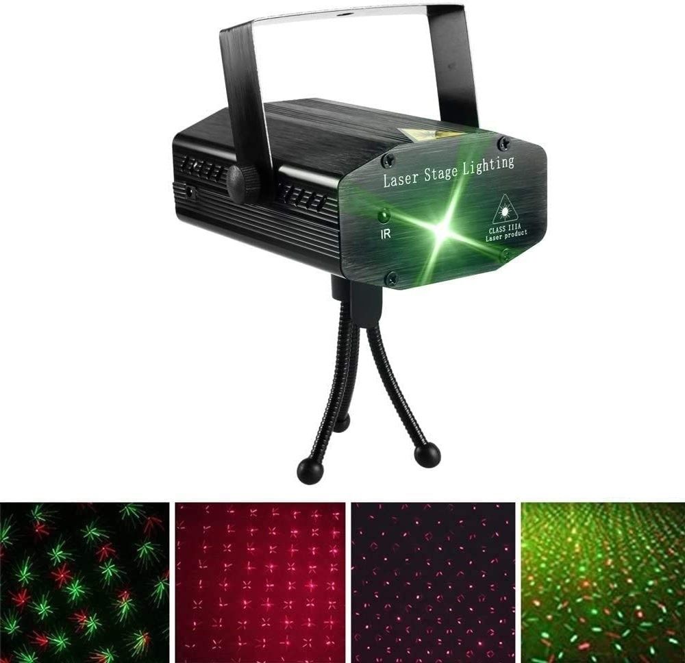 trudo DJ Lights Effect Mini Stage Light Small RGB Laser Lighting Shower Laser Light-picture-34
