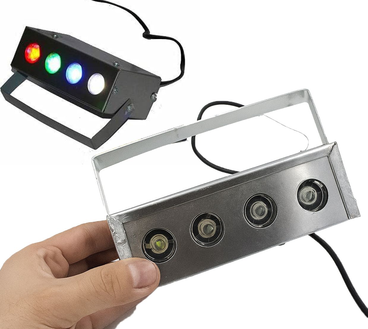 hexagear Mini RGB LED Party Light – Compact Design with Speed Control Button Disco Ball Set-picture-29