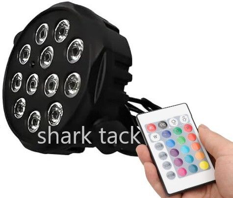 12 LED DJ LIGHT RGB Multi mini dj light Colors Decorative Disco Ball Set-image-2