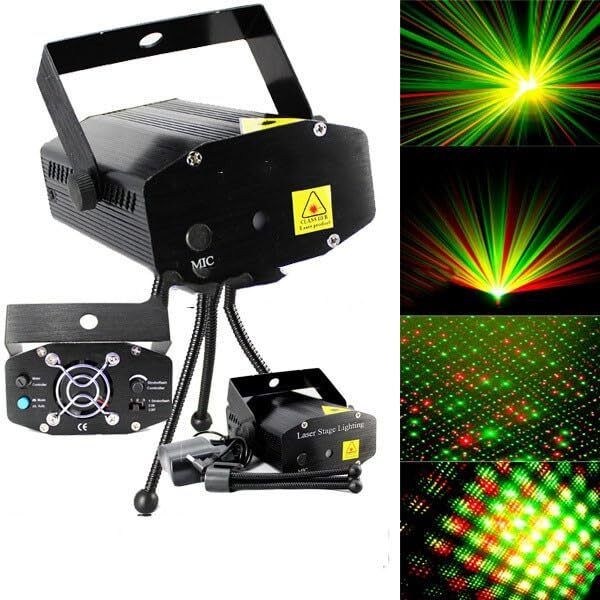 DOT Pattern Laser Mini Disco Light Projector Shower Laser Light-image-29