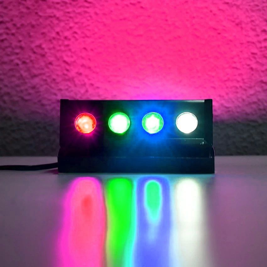 RGB LED Focus Light – Button Controlled, Perfect for Mandir & Home Disco Ball Set-image-48