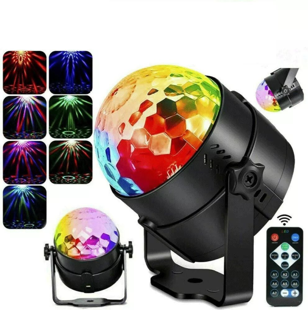 trudo 9W Mini DJ Lighting Strobe Light Single Disco Ball-picture-26