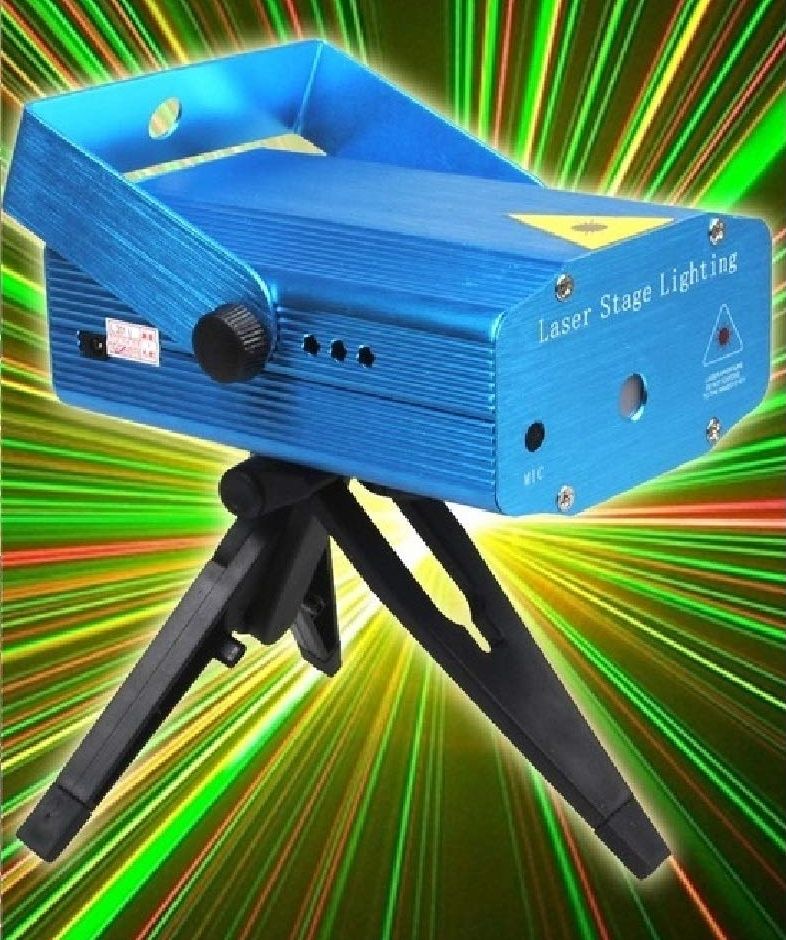 Flash Light Stage party Light RGB DJ Dico Projectore Shower Laser Light-image-6