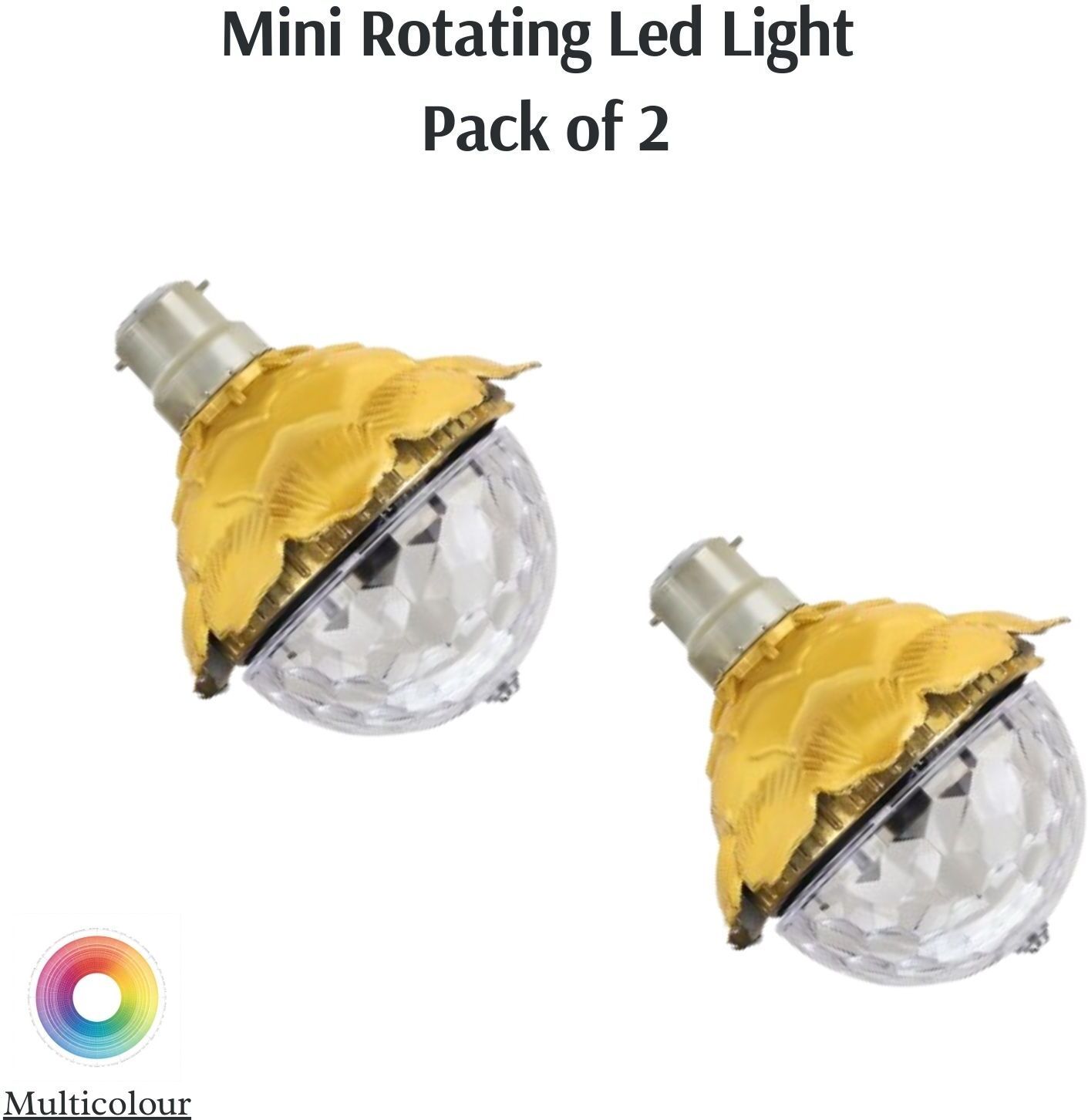 CRFT-KL11-GD-DISCO-P2 Single Disco Ball