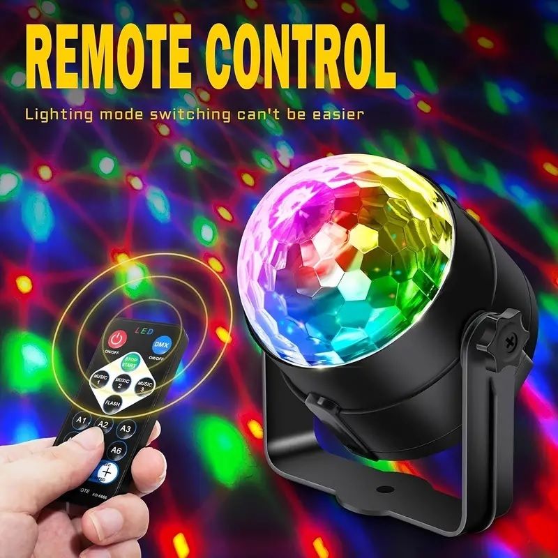 trudo Rotating Bulb Magic Lights for Diwali Karaoke Birthday Single Disco Ball-picture-25
