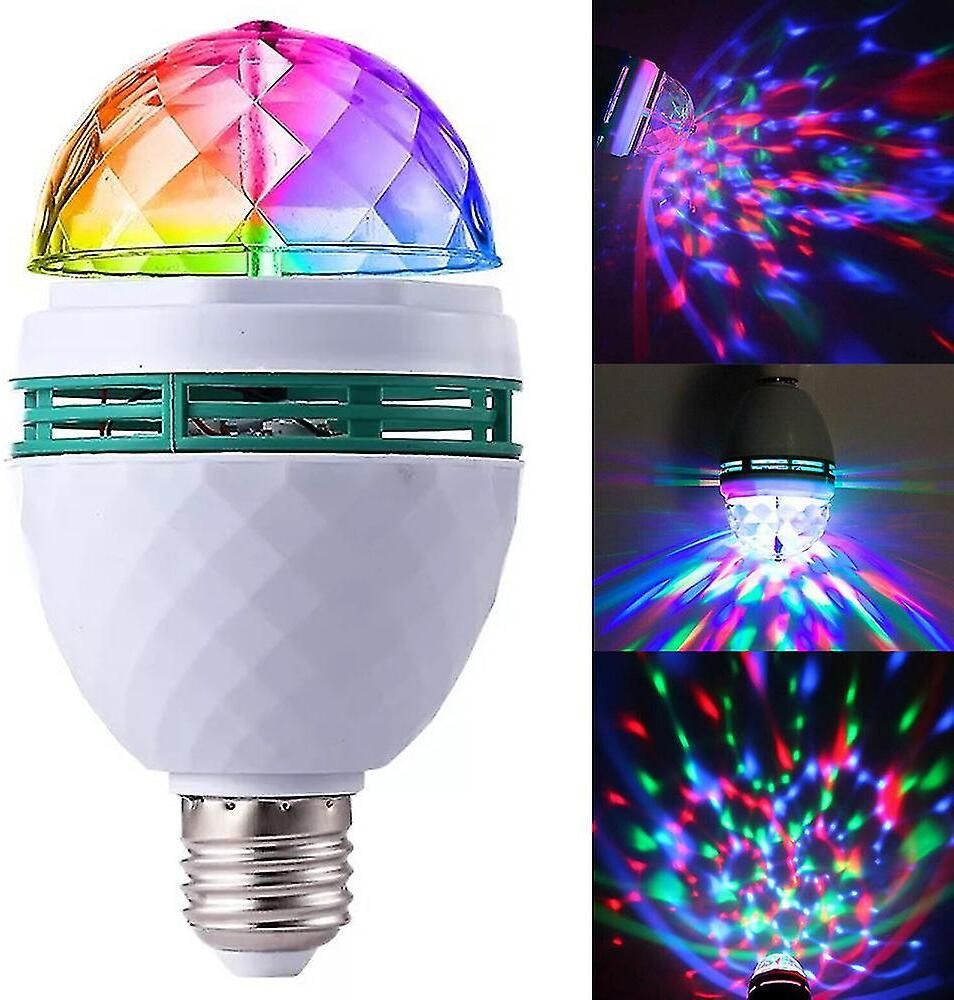 Rotating disco bulb Color-changing party bulb Dance floor lighting Party Single Disco Ball-image-17