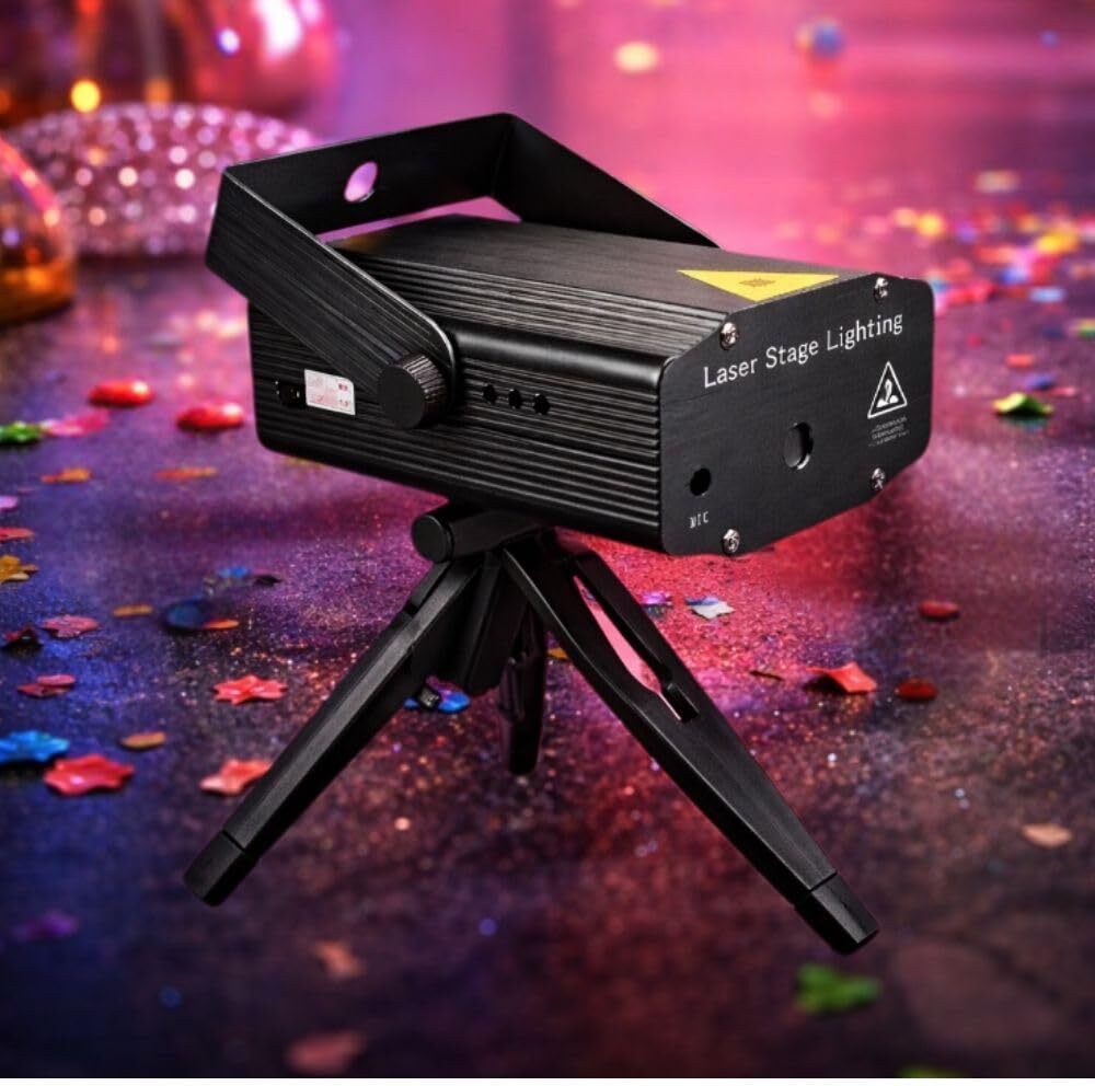 atulux Party Mini Laser Projector Stage Lighting Sound Activated Shower Laser Light Shower Laser Light-picture-19