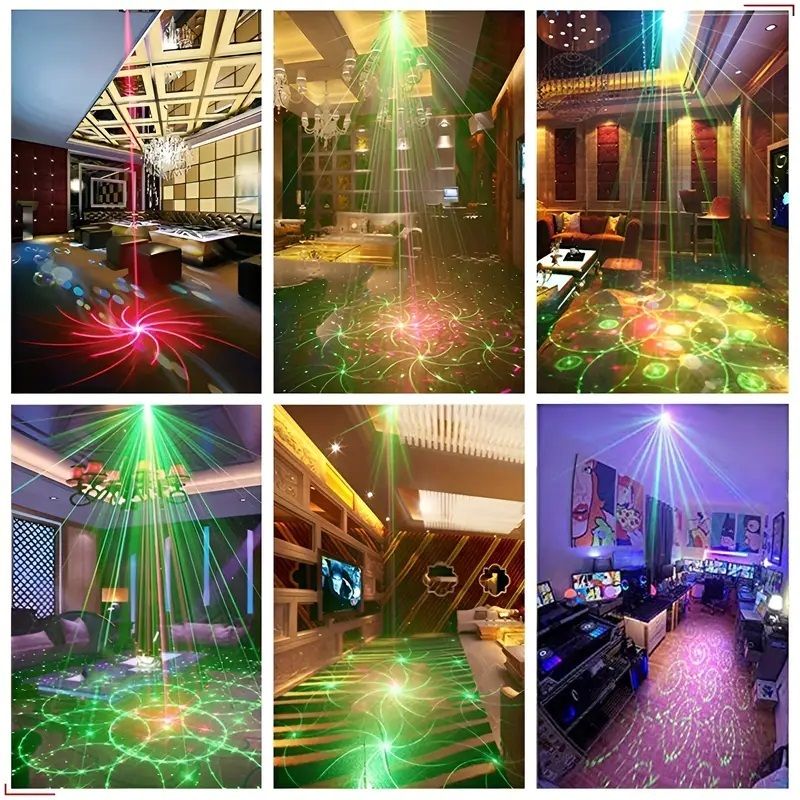 Plug & Play Party Mini Laser Projector Shower Laser Light-image-42