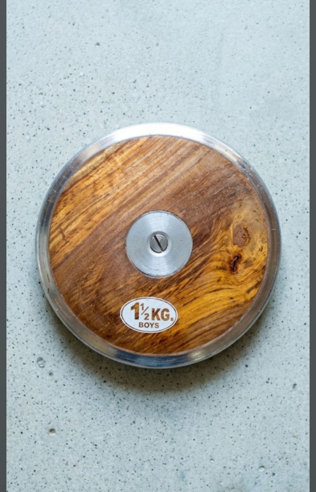 msimenterprises Disc Wooden Discus Throw Disc-picture-16