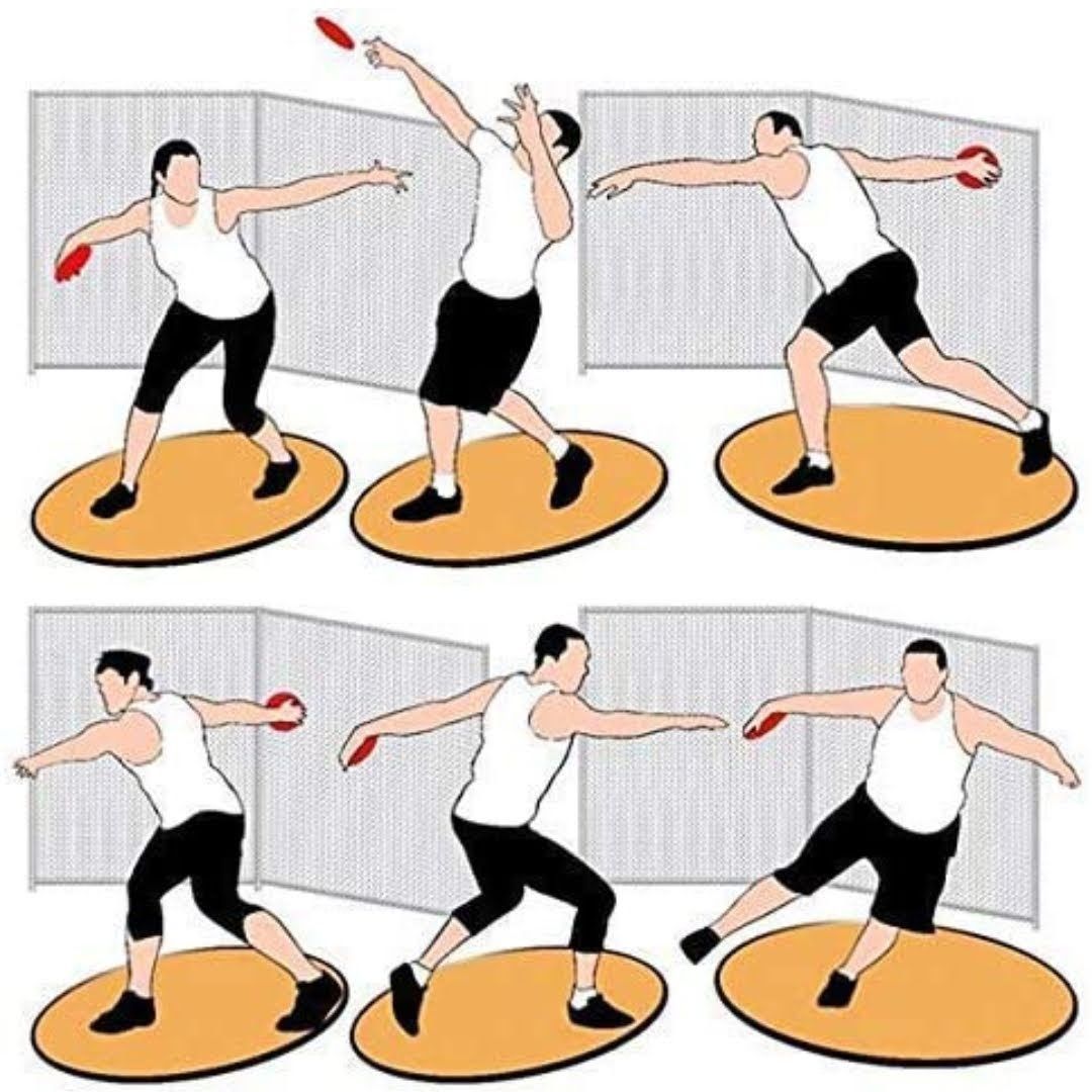 Wooden Discuss 1 KG Discuss Pack of 1 Wooden Discus Throw Disc