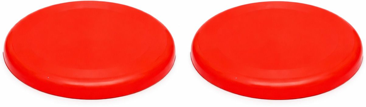Plastic Flying Disc Frisbee Combo Pack of 2 for Kids Plastic Discus Throw Disc-image-37