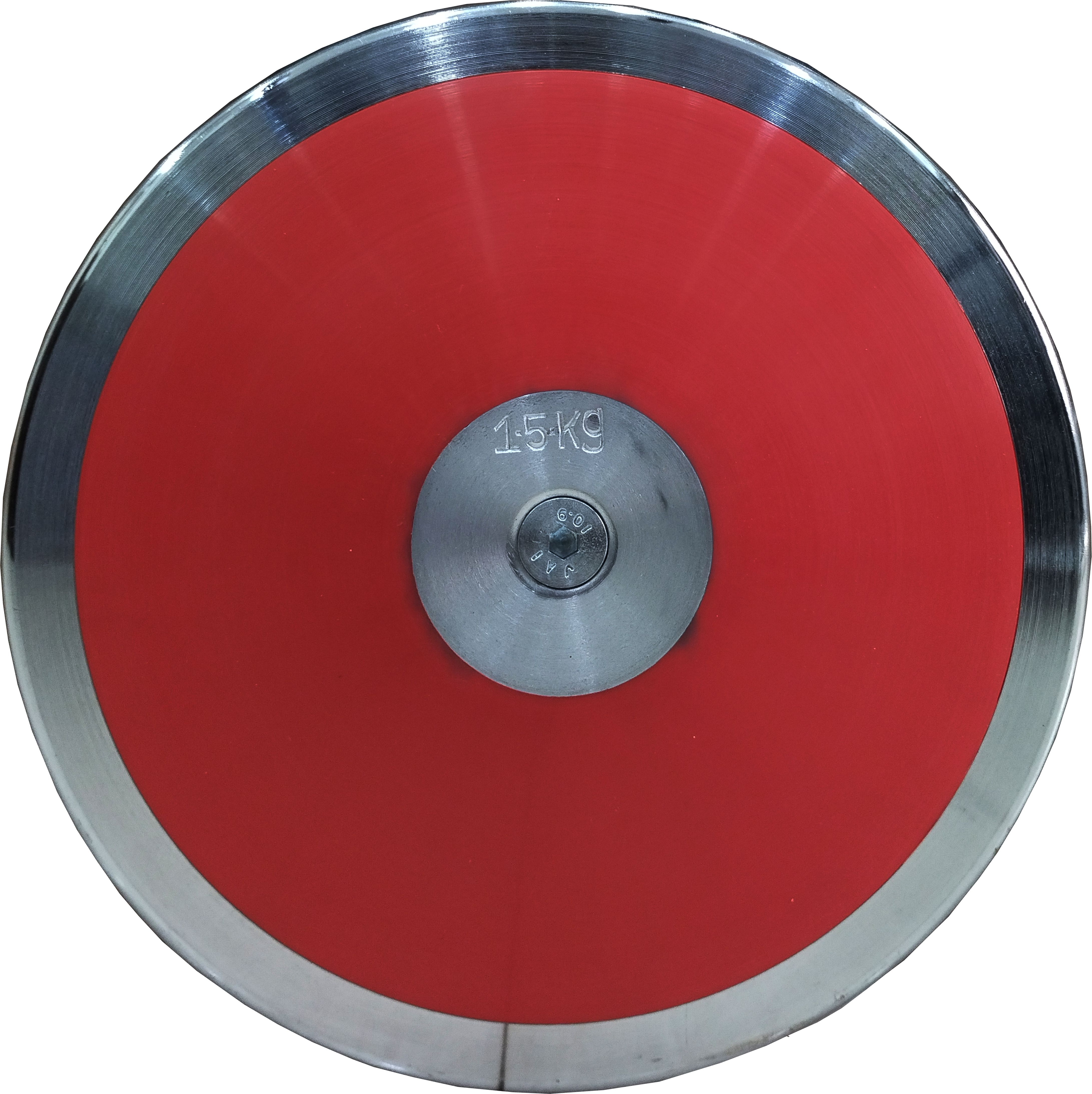 Discuss Throw Material Fiber Red Color Pack Of 1 Fiber Discus Throw Disc