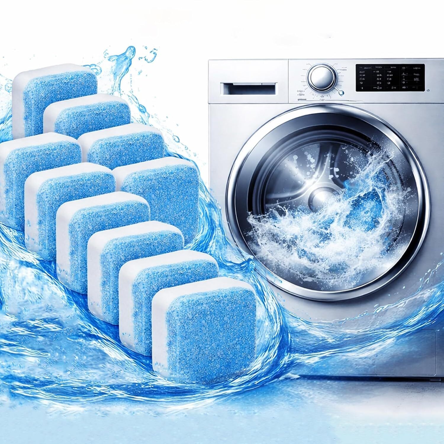 primetreads Washing Machine Cleaner Tub Cleaning Tablet Washing Machine Soap Dispenser-picture-29