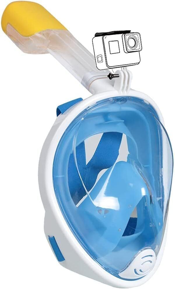 feeling mall Snorkel Mask Kids Size Scuba Swimming Mask Full Face Diving Mask-picture-24