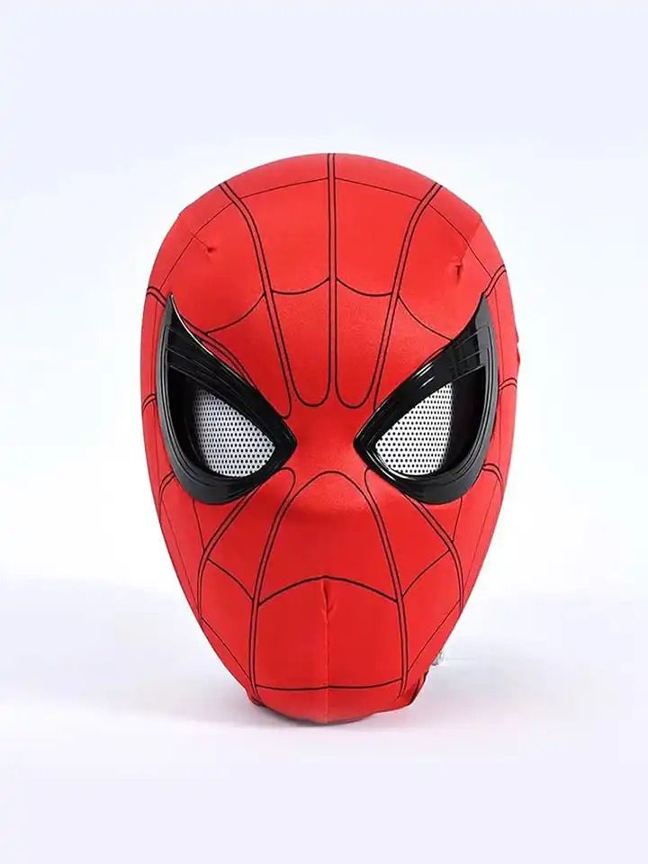 shopogenix 2025 Hot Sale Halloween Party Superhero Mask Spider-man Costume Led Masks Diving Mask-picture-48