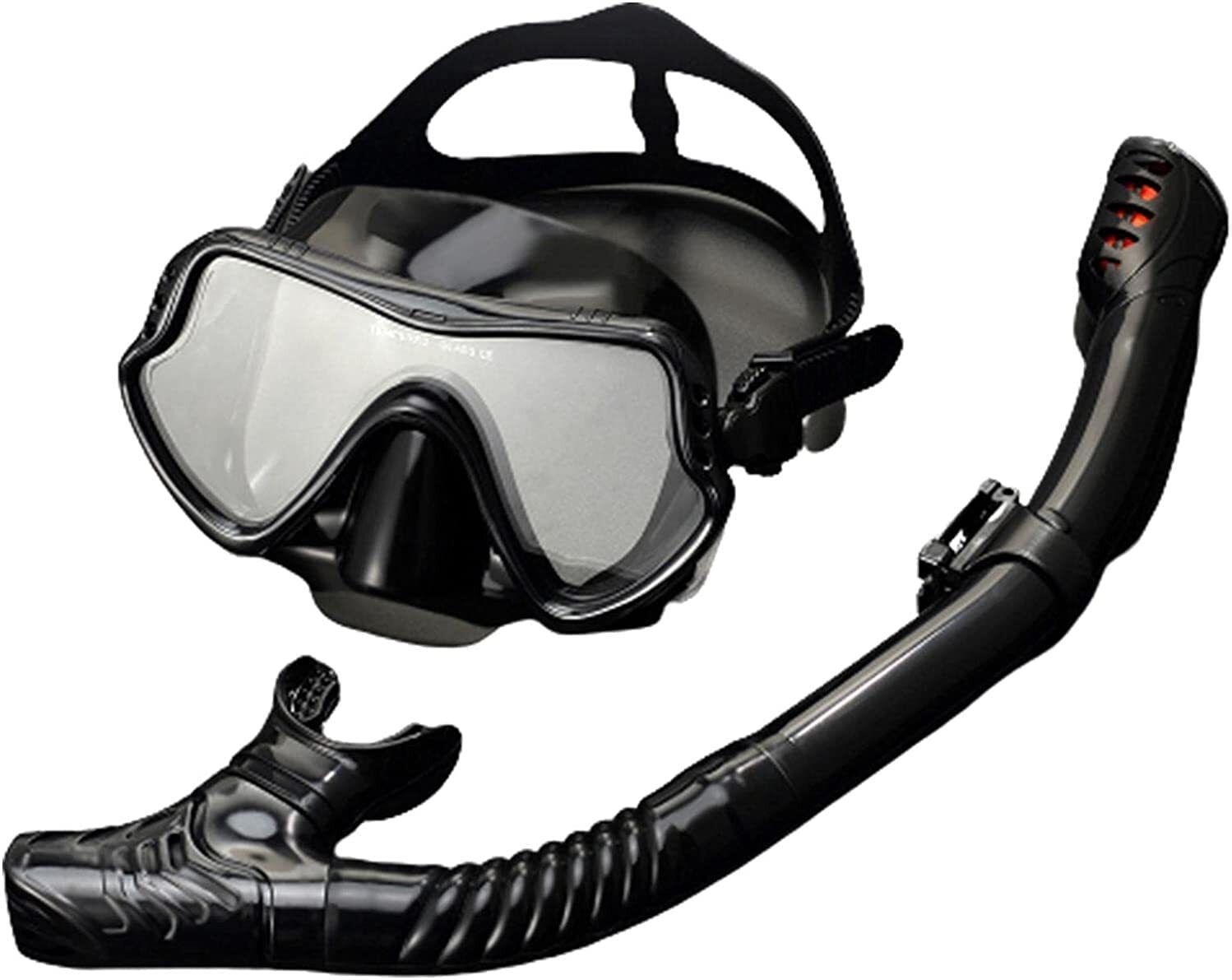 redoak snorkel Glasses for Camera with Mouth Piece - Black Diving Mask-picture-23