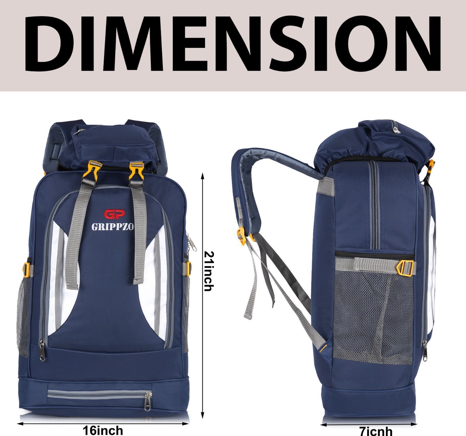 grippzo GRPZ-MDL01-Navy-001 Diving Tank Backpack-picture-42