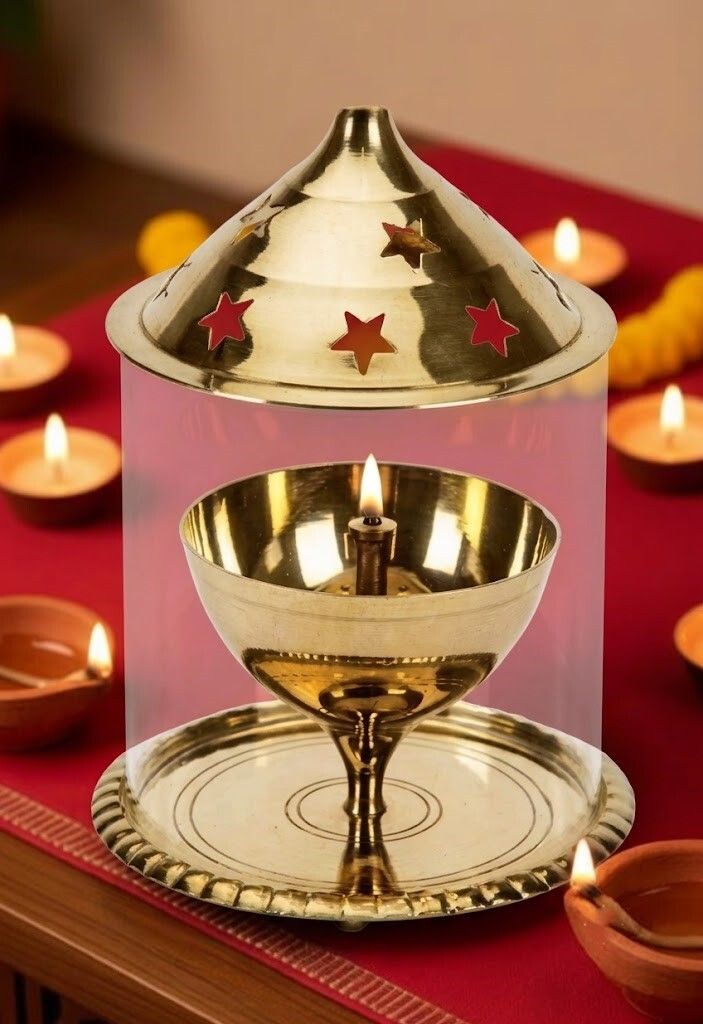 Brass Table Diya-image-10