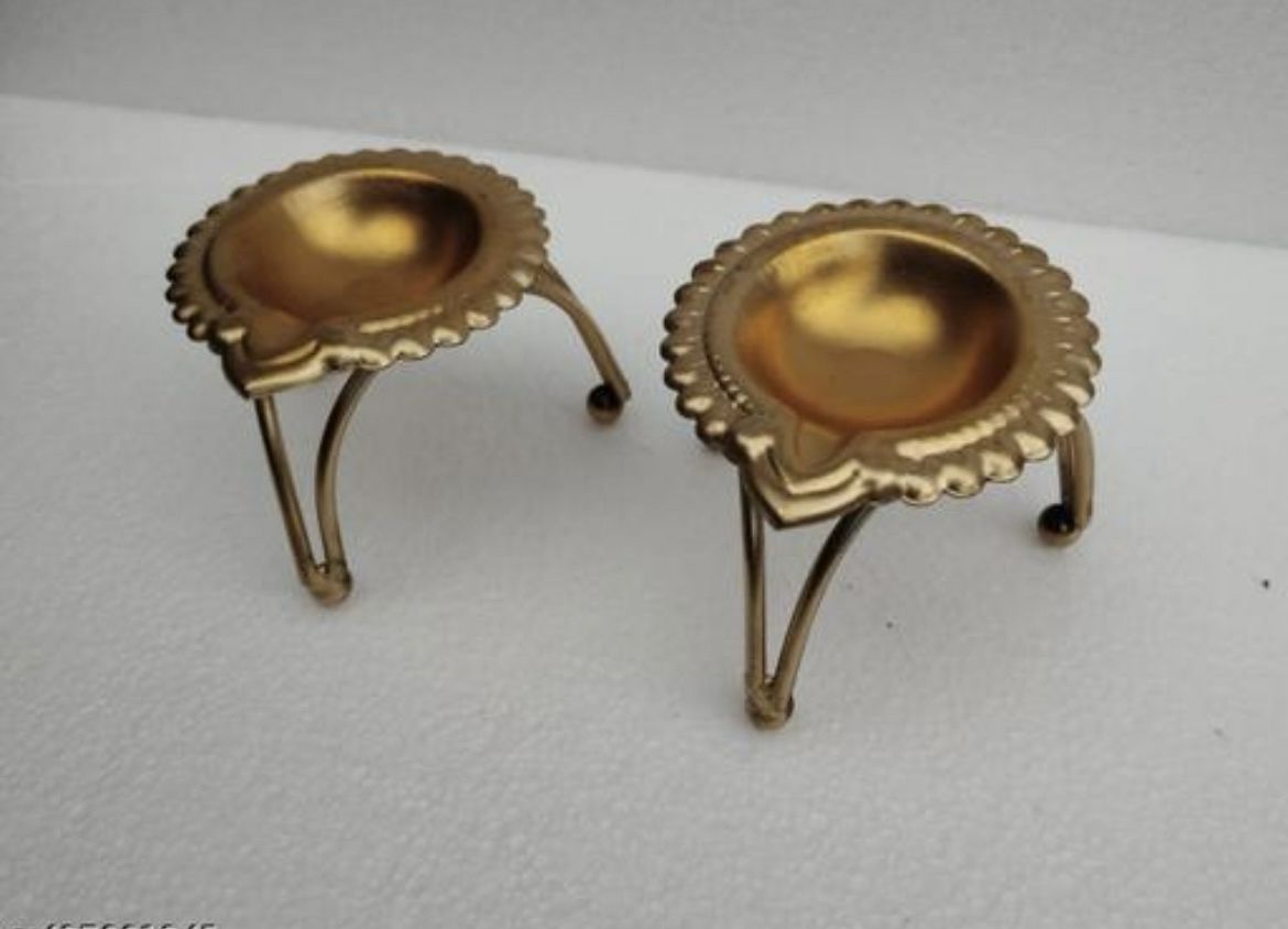 Iron (Pack of 2) Table Diya-image-22