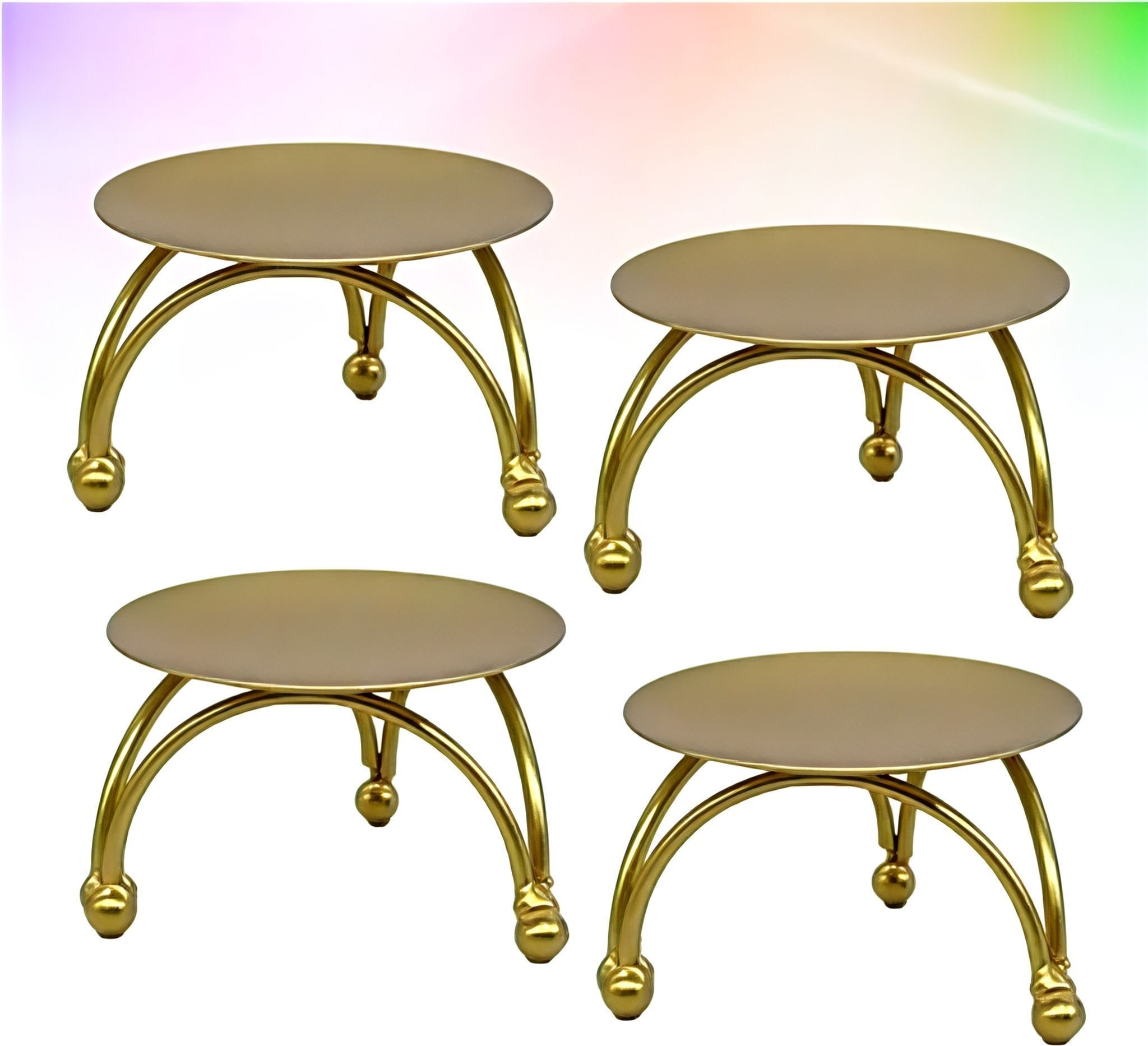 Diya001 Iron (Pack of 4) Table Diya-image-45