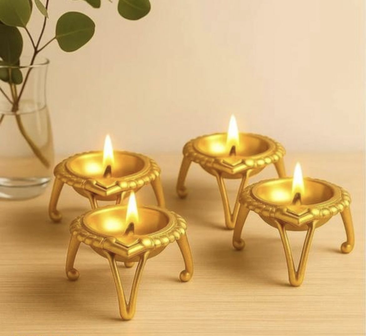 decorish crafts Gold Brass Table Lantern-picture-38