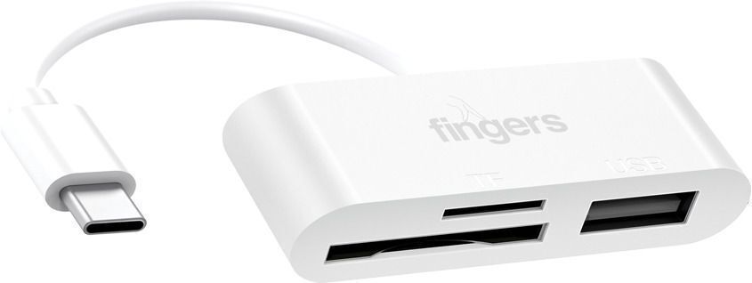 FINGERS Compacto 3-in-1 USB Hub And Card Reader Card Reader-image-43