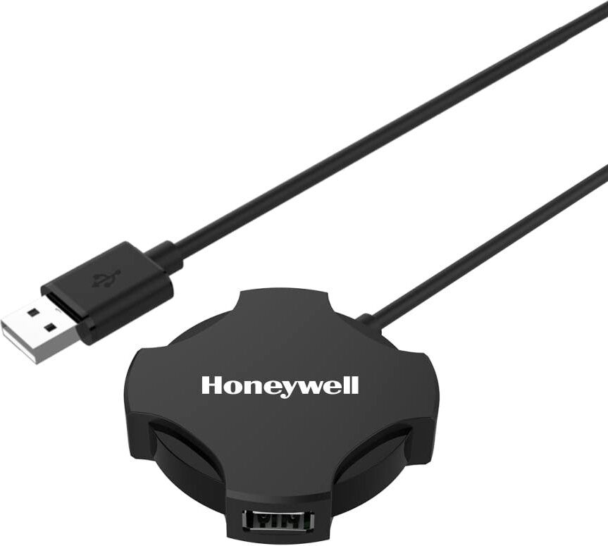 Honeywell HC000011/LAP/NPH/4U/BLK 4 in 1 Ultra Slim USB Hub 2.0 1.2 Meter(4 feet) Cable, with a Transfer Speed of 480MBPS-image-33