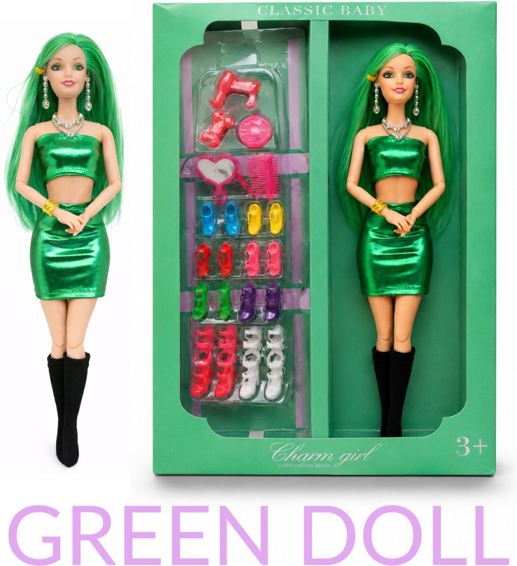 nv collection Green Baby Doll Set for Dress-Up Fun-picture-44