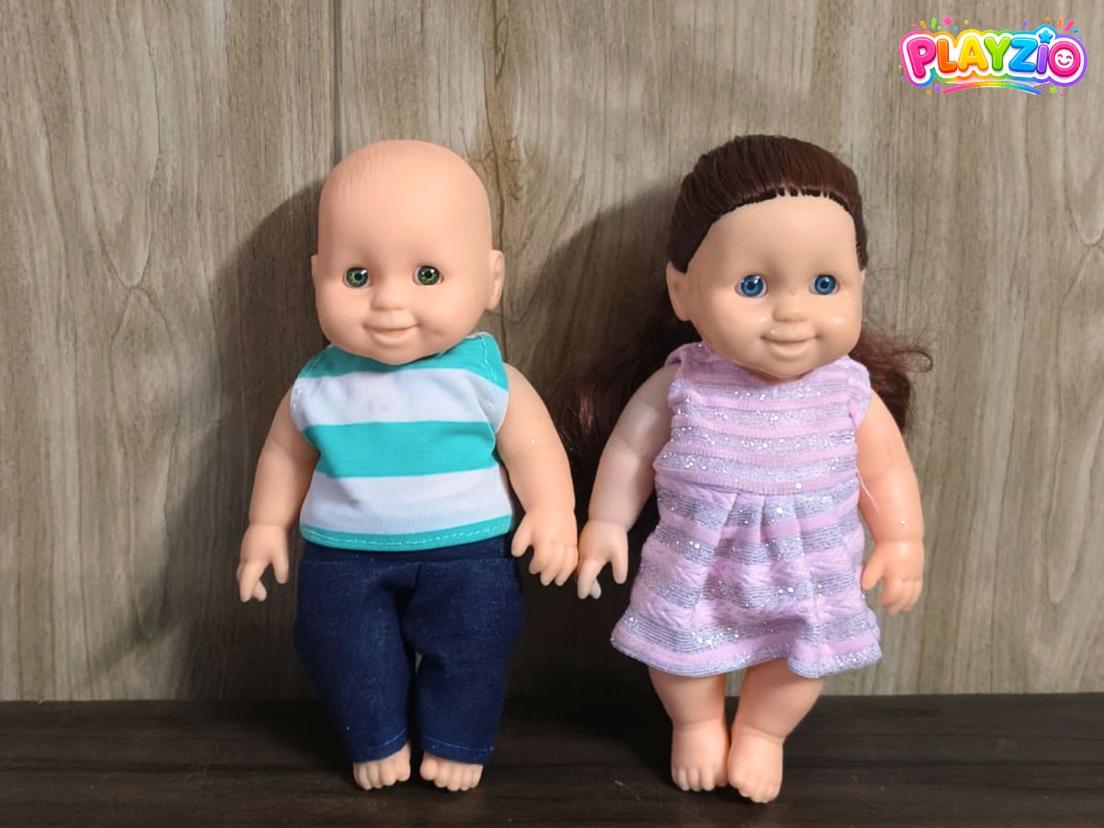 Realistic Baby Doll Combo | Smiling Boy & Girl Dolls for Toddlers-image-28