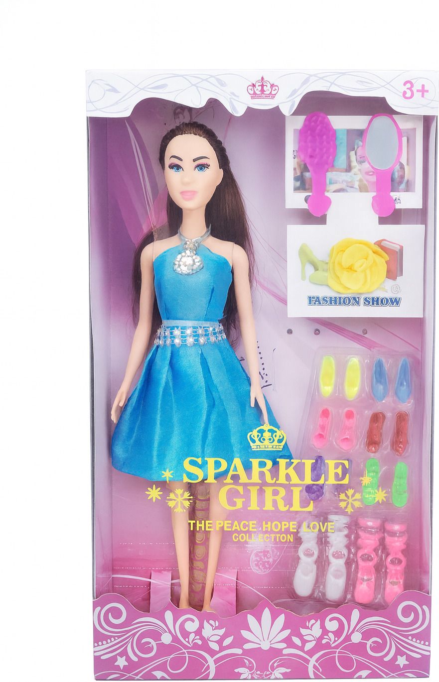Sparkle Girl Fashion Doll Set for Kids |