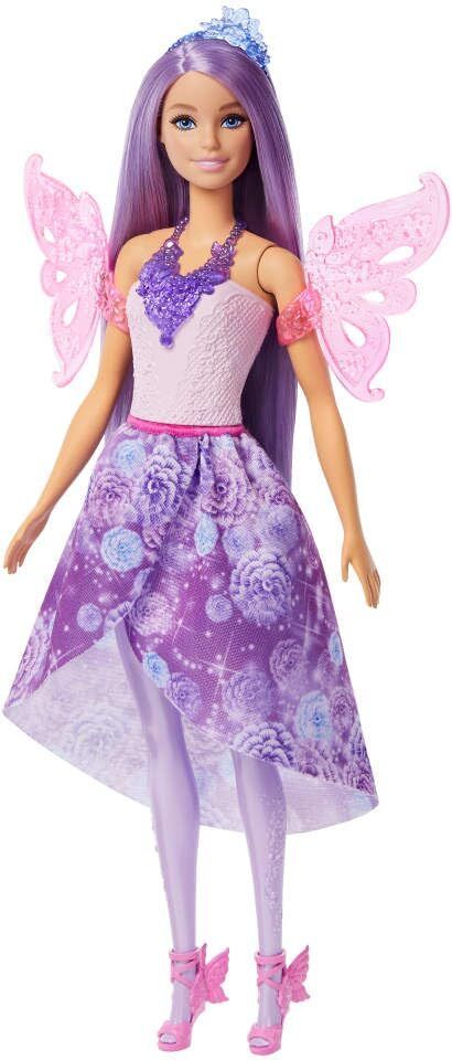 barbie Fantasy Dress-up Doll with 8 Accessories-picture-5
