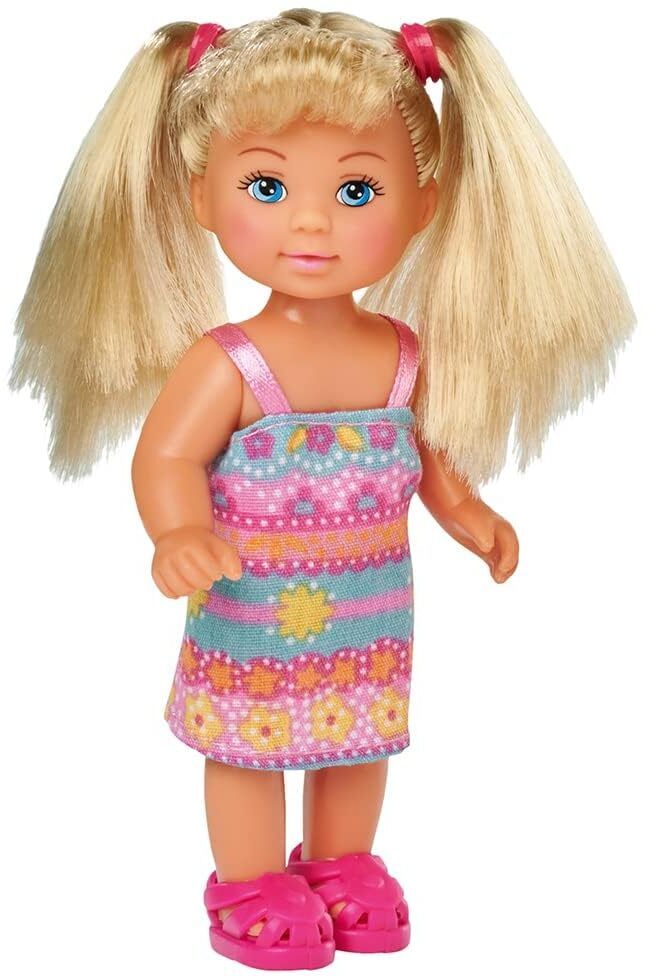 Multicolor Print Dress Mini Trolley Doll-image-21