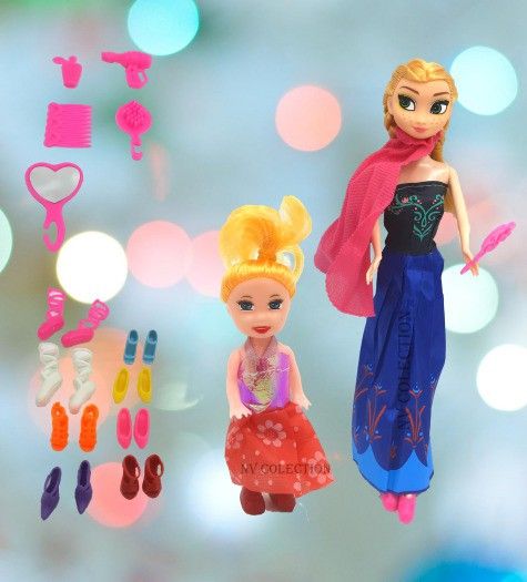 ctc creation Frozen ANNA Doll and Nokk Figure, Toy for Kids 3 and Up (Multicolor)-picture-10