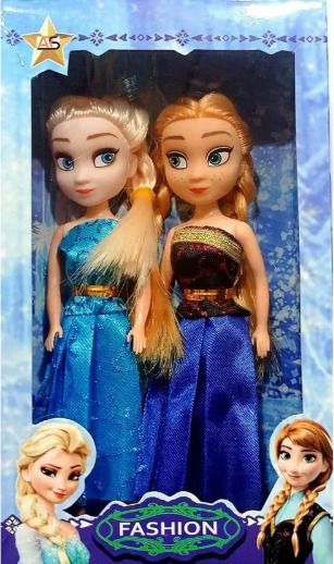 vijlet FROZEN 2 Princess Dolls Girls/Kids | Frozen Sisters | Pack of 2 Dolls-picture-18