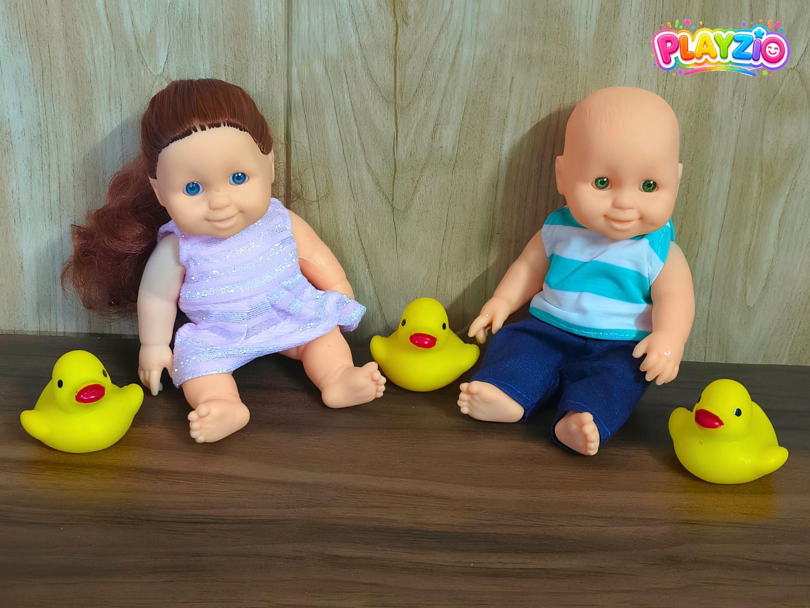 Baby Doll Pair for Pretend Play | Boy & Girl Dolls | Gift for Girls Age 3+-image-32
