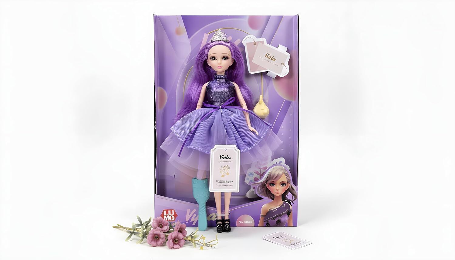 toyify Cute fashion Doll| movable joints| kids toy birthday gift for girls 3 – 14 years-picture-11
