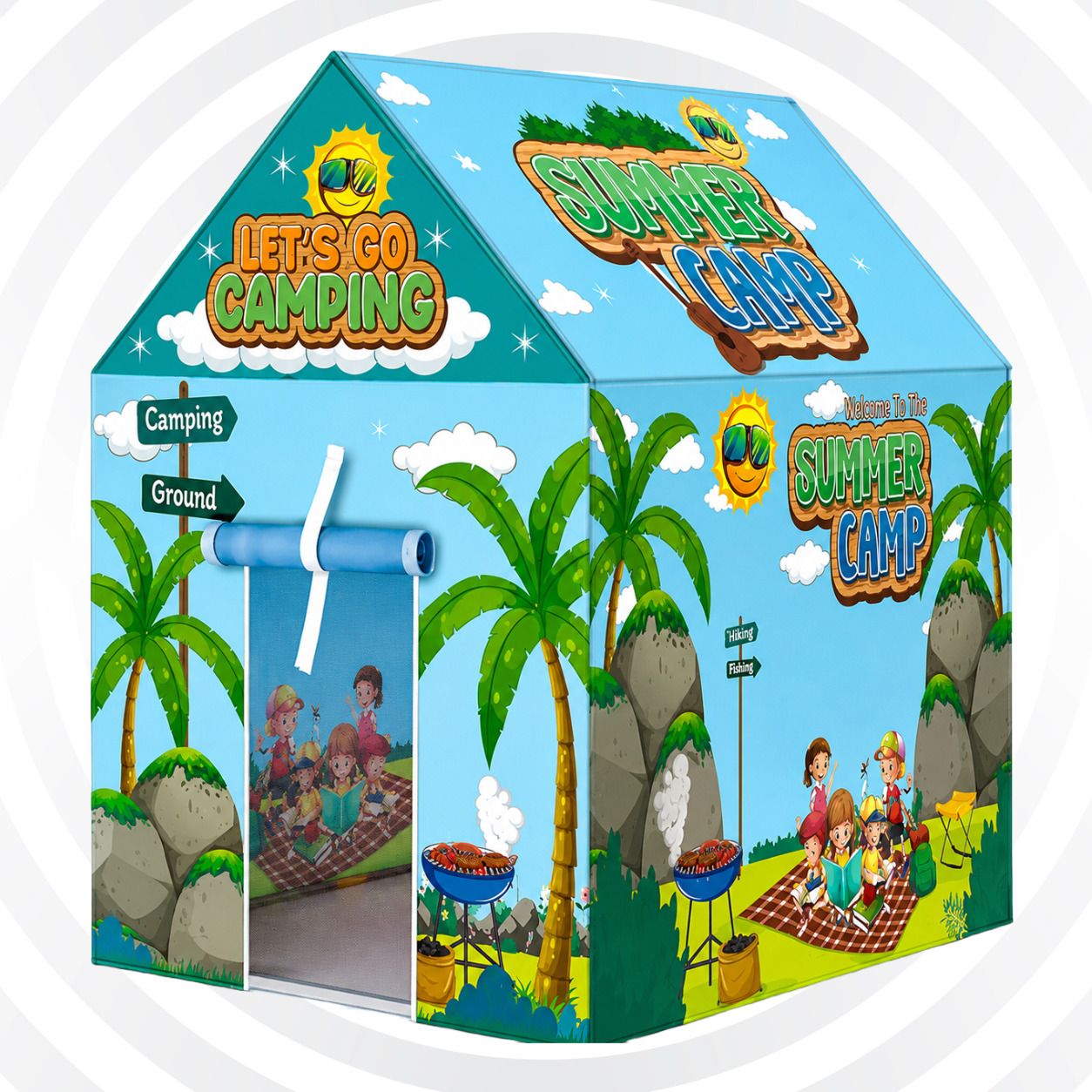 calispo Fun Camp Theme Kids Tent House-picture-43