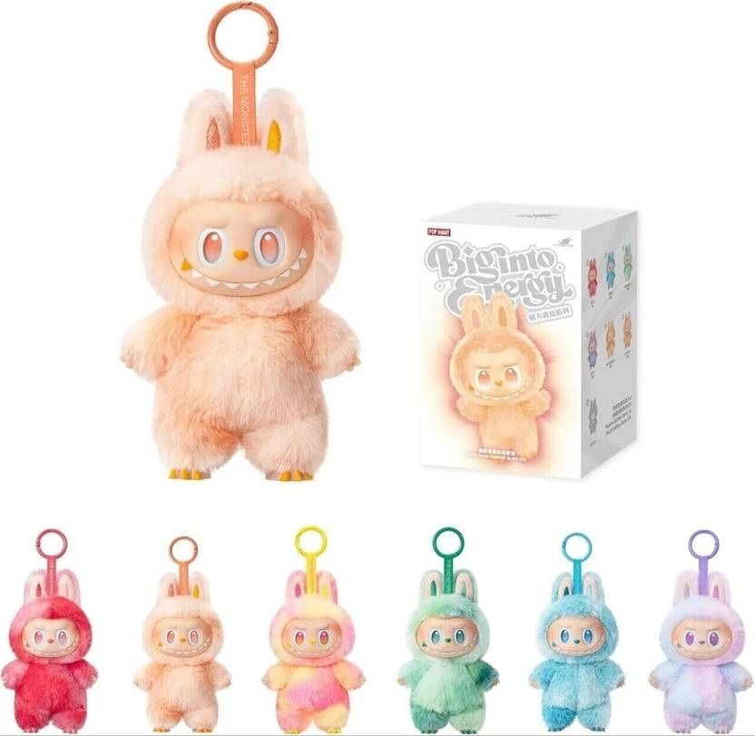 rrcollection Labubu Doll Original Soft Plush Toy with Mischievous Smile - 17 cm-picture-0