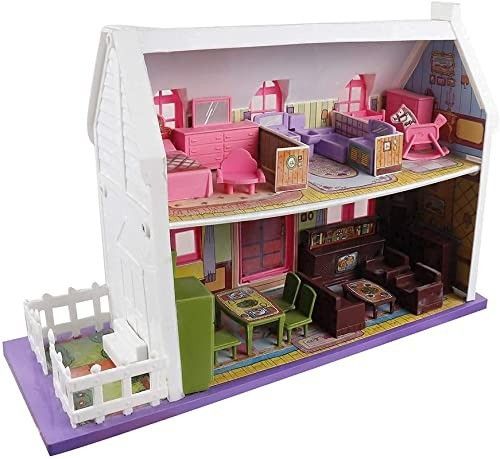 34 Pcs My Little Doll House Educational Toy Set Gifts for Kid's