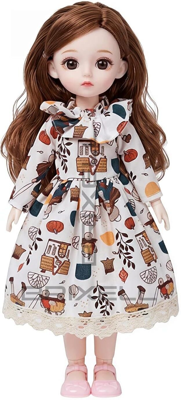 urm 12 Inch Princess Fashion Doll for Girls | Baby Doll with Soft Hair-picture-20